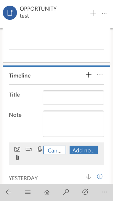 PoC – speech to text notes in Dynamics 365